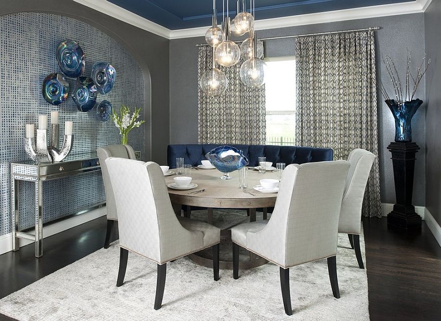 Rules of Thumb for Rugs Under Round Dining Tables (+ Inspiration!)