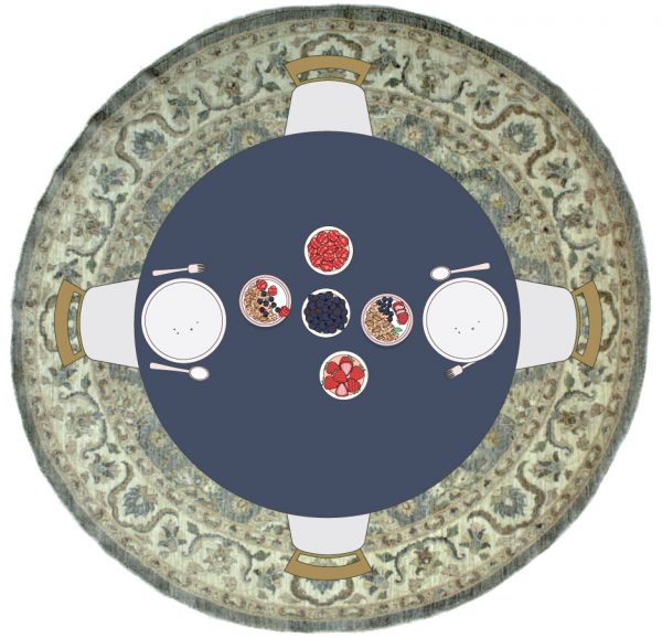 Why adding a rug under dining table sets is a MUST Hasan's Rugs Blog