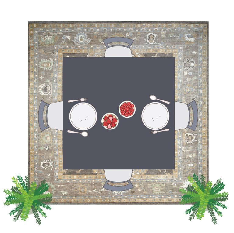Why adding a rug under dining table sets is a MUST Hasan's Rugs Blog
